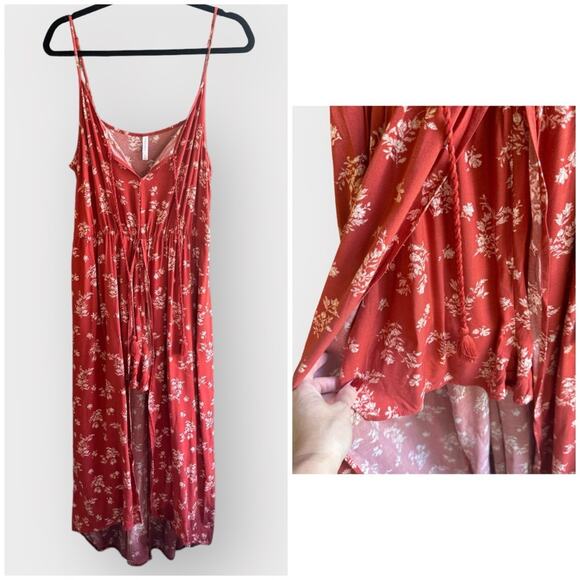 Xhilaration romper maxi dress - Picture 1 of 8